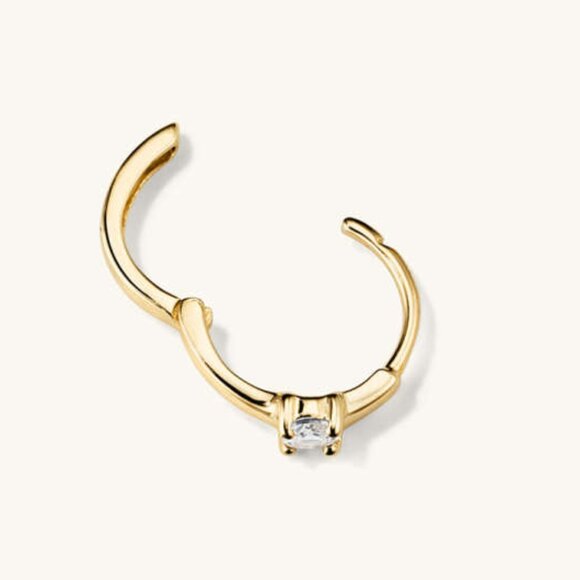 Mejuri Gold and Diamond Earrings - Picture 5 of 5